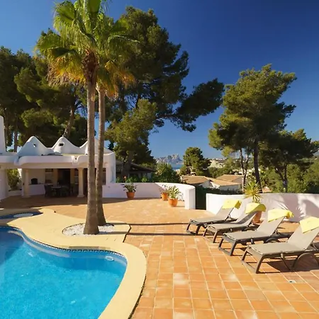 De Lujo En Moraira Con Piscina Privada, Cerca De La Playa Y Servicios - Hisp-216-220 Villa
