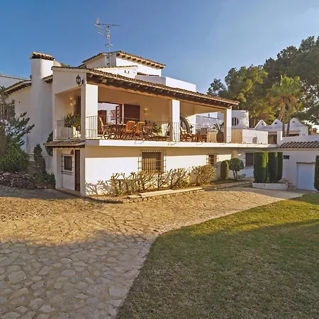 Villa De Lujo En Moraira Con Piscina Privada, Cerca De La Playa Y Servicios - Hisp-216-220 Teulada