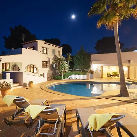 Villa De Lujo En Moraira Con Piscina Privada, Cerca De La Playa Y Servicios - Hisp-216-220 Teulada