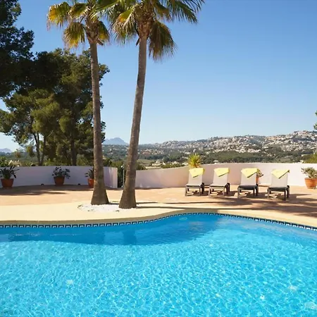 De Lujo En Moraira Con Piscina Privada, Cerca De La Playa Y Servicios - Hisp-216-220